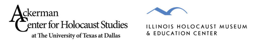 Ackerman Center for Holocaust Studies Logo, Illinois Holocaust Museum & Education Center Logo